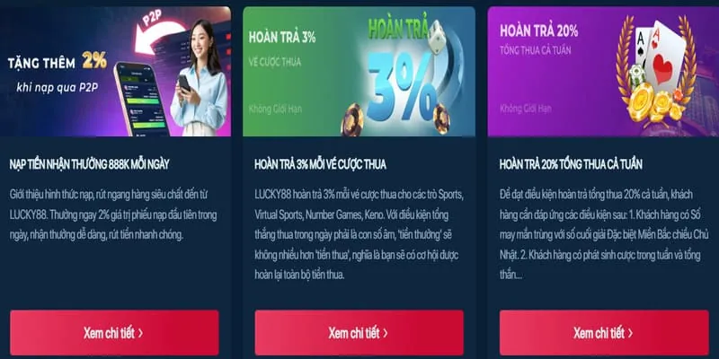 Khuyến mãi nạp lại hàng ngày K9Bet